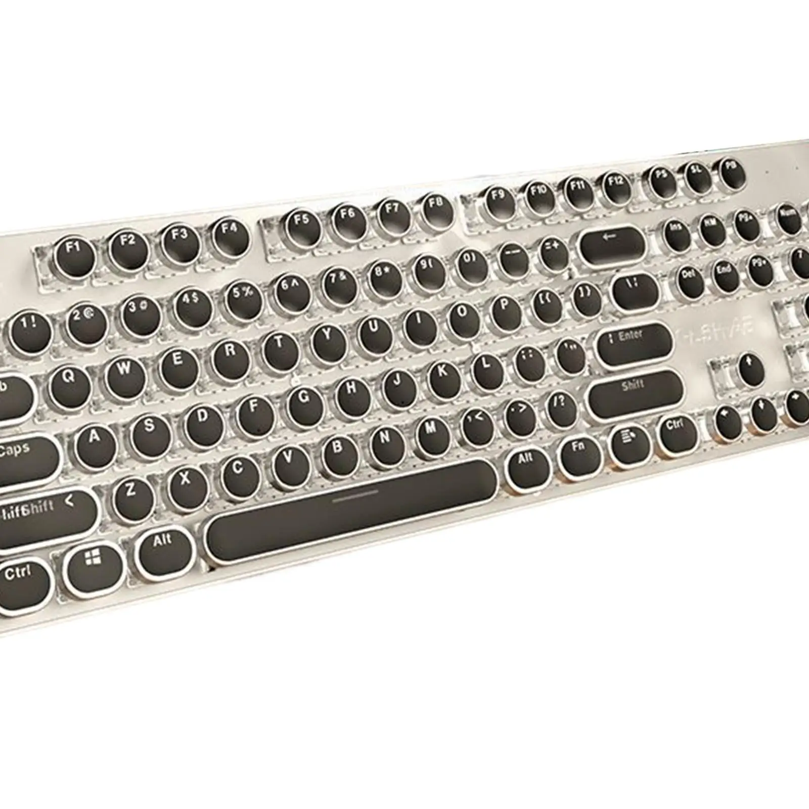 Teclado mecánico Brillo Ajustable Con Cable 3 Modos Conectables Gaming