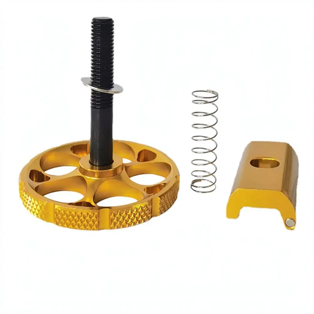 For For Brompton Folding Bike Five Hole Handle C Catch Aluminum Alloy Cycling Parts Reliable Maintenance Equipment