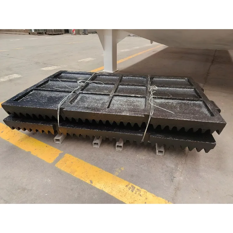Crusher parts PE400 * 600 manganese steel fixed jaw parts