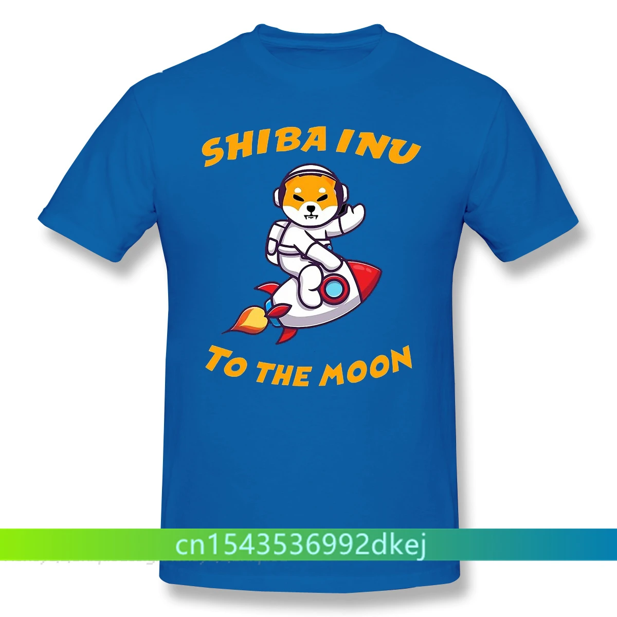 Shib Coin Shiba Crypto Doge Killer 2021 New Arrival TShirt Shiba Inu Coin To The Moon  Design Crewneck Cotton for Men Shirt