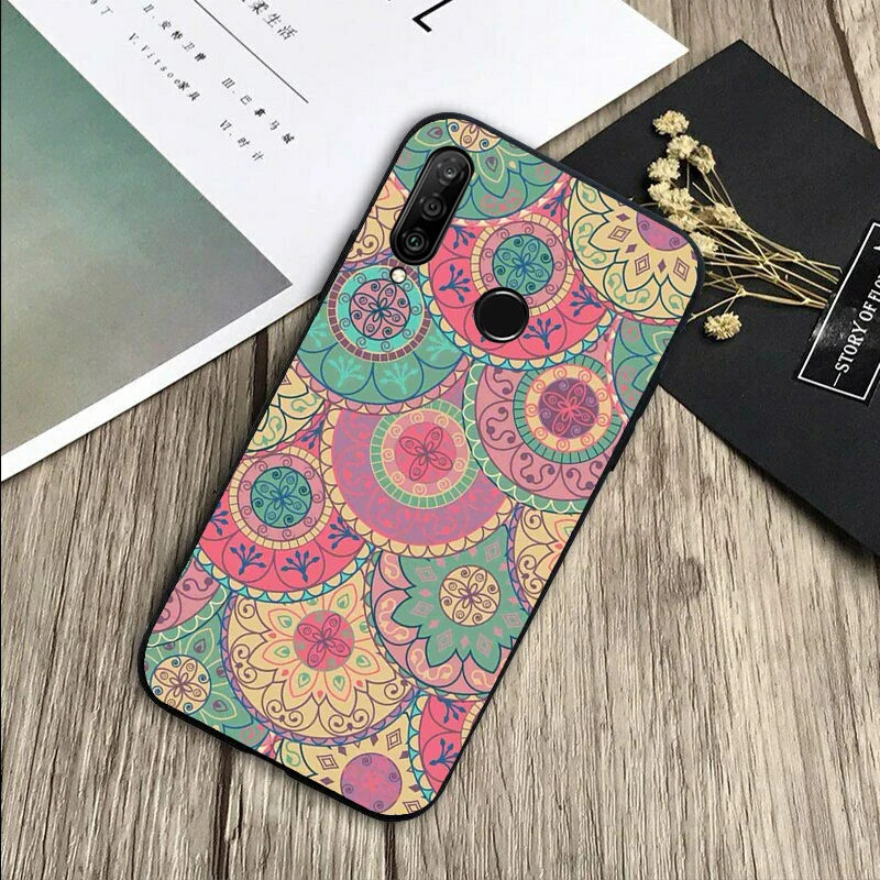 ماندالا زهرة الطوطم لهواوي نوفا 5T 9 10 SE 7i 8i 11i 12i Y73 Y90 Y70 Y72 Y61 Y91 P60 Pro P40 P30 لايت #5