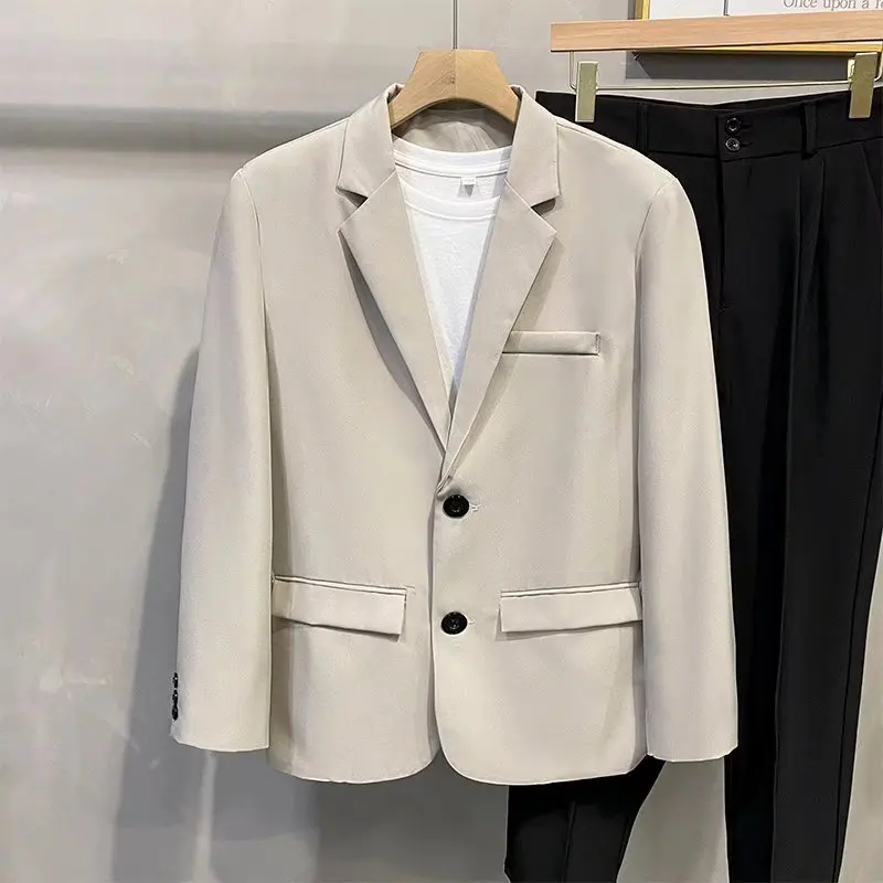 Men's slim casual British professional suit small suit solid color jacket groom wedding dress F8811