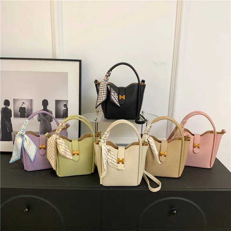 

Сумка-ведро премиум-класса 2025 года — элегантная сумка через плечо/плечо для профессиональных женщин