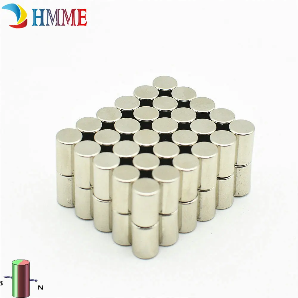 

Diametrically NdFeB Magnet Rod 6.35x6.35 mm Cylinder Magnet 1/4"x1/4" Powerful Neodymium Rare Earth Permanent ON SALE