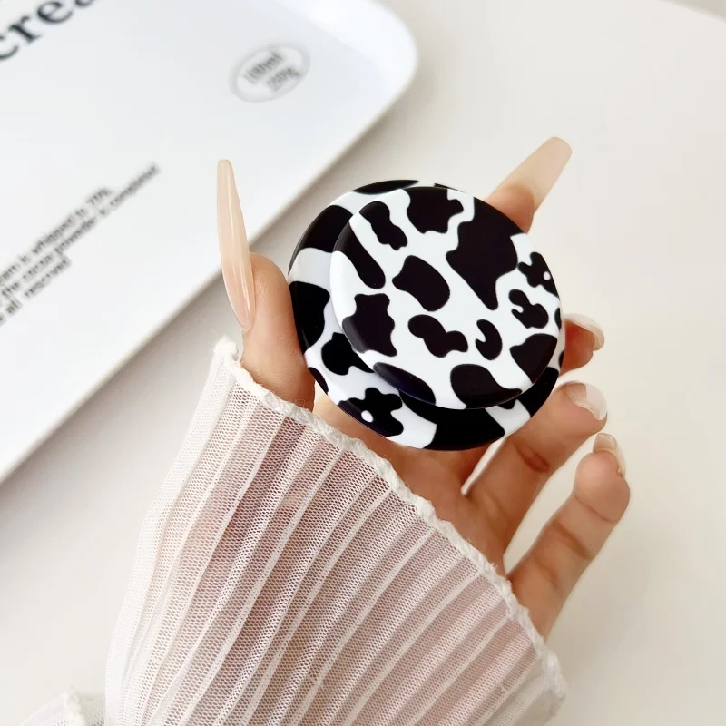 Korean Cute Leopard Print Cartoon Girl Animal Magnetic Holder Griptok Phone Stand Support For iPhone 15 For Magsafe Accessories - view 6