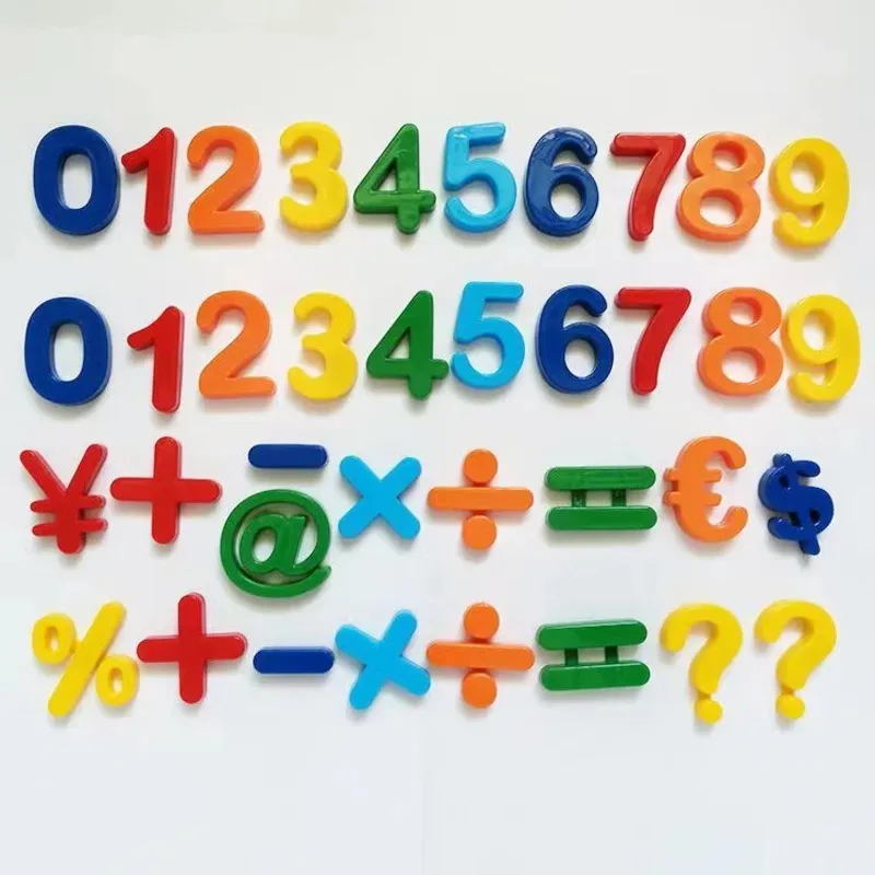 26 stks Magnetisch Leren Alfabet Letters Plastic Koelkast Stickers Peuters Kinderen Leren Spelling Tellen Educatief Speelgoed