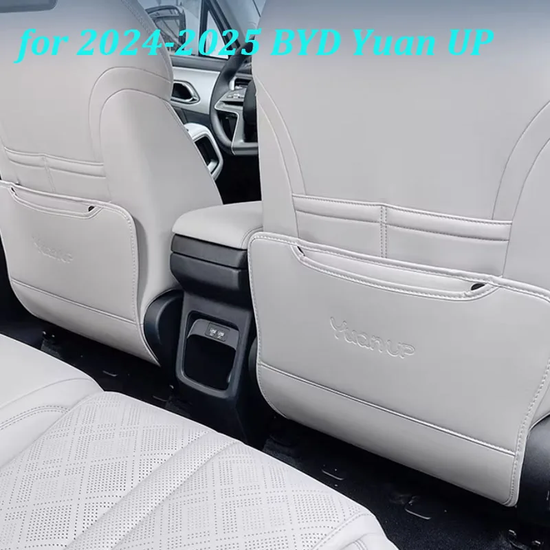 

For 2024-2025 BYD Yuan UP Car Seat Back Anti-Kick Pad Rear Seat Protector Anti-Dirty Anti-Scratch Interior Accessories