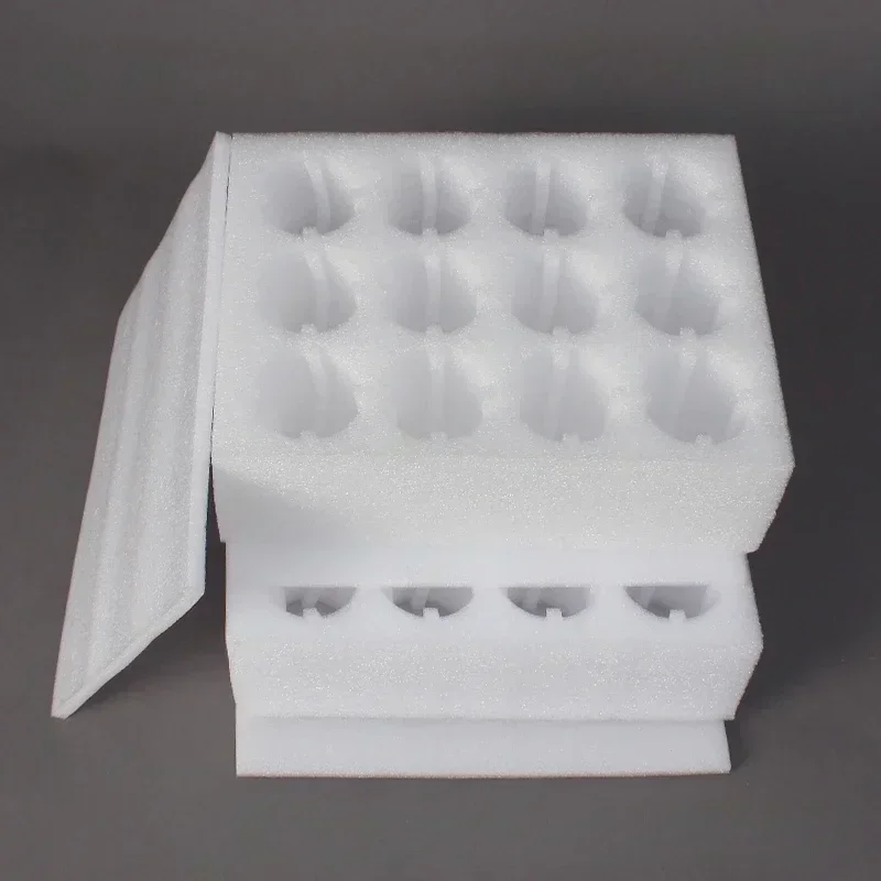 Pearl Cotton Goose Egg Tray Express Transport Packing Box Ventilation Anti Fall Measures Stress Resistance Foam Protect Carton