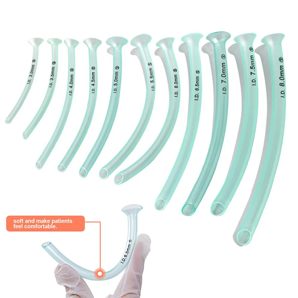 

Nasopharyngeal Airway Tube Medical Emergency Animal Pet Soft Nasal Tubes ID 3.0mm-9.0mm Veterinary Equipment For Vet Clinic