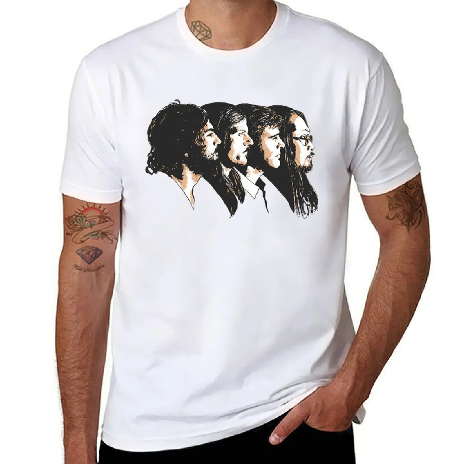 The Avett T-shirt vintage clothes summer clothes quick drying Men's t-shirts