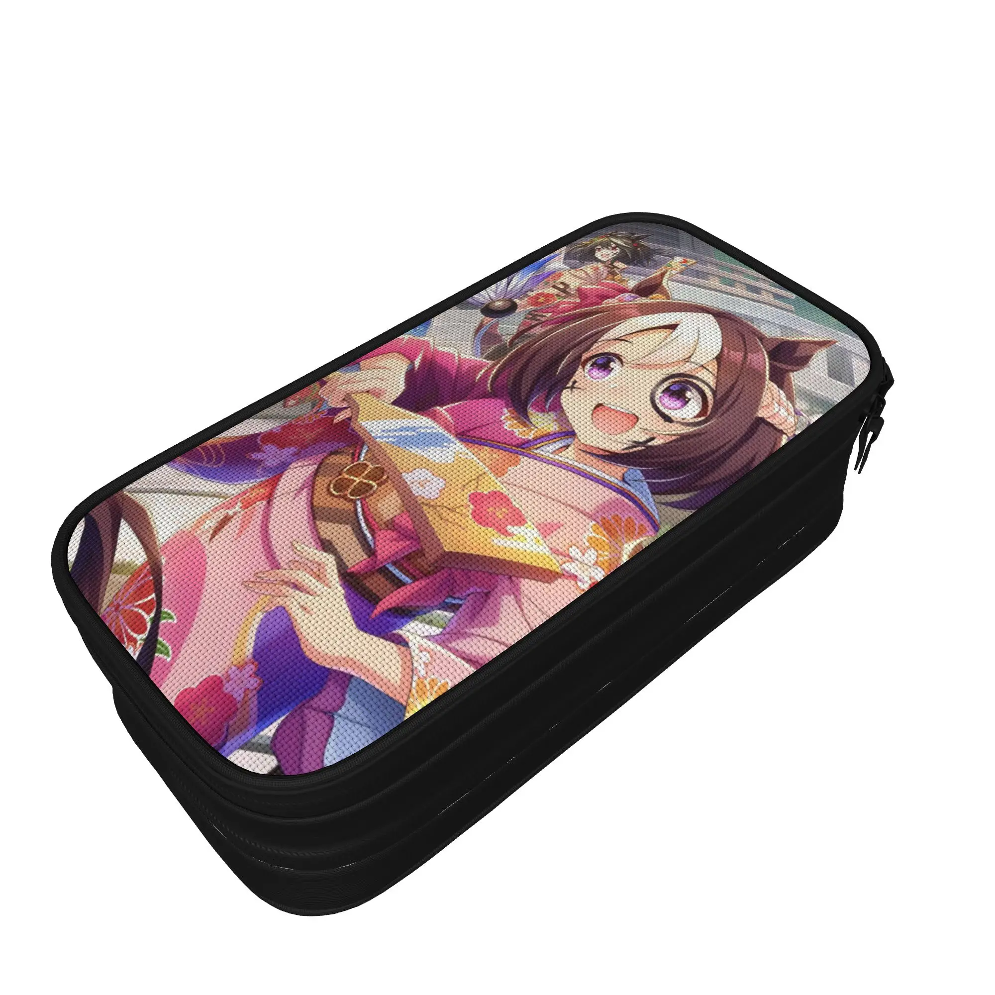 Fun Special Week Uma Musume Pretty Derby Pencil Cases  Pencilcases Pen Box for Girl Boy Bag Students School Gift Stationery