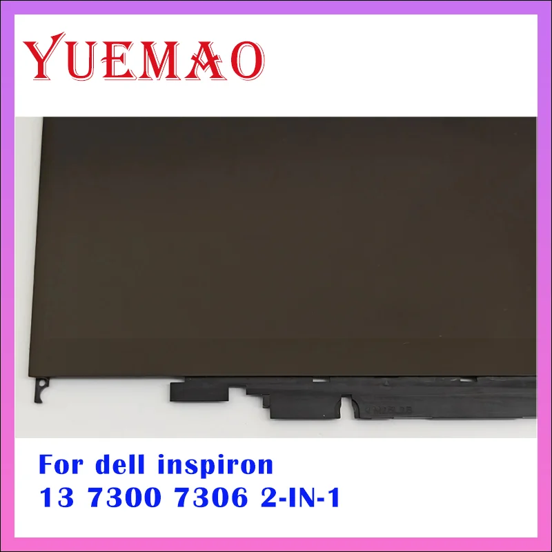 Imagem -03 - Conjunto do Digitalizador da Tela Lcd de Toque Substituição da Exposição Dell Inspiron 7300 7306 2-em1 P124g P124g001 P125g P125g002 13.3