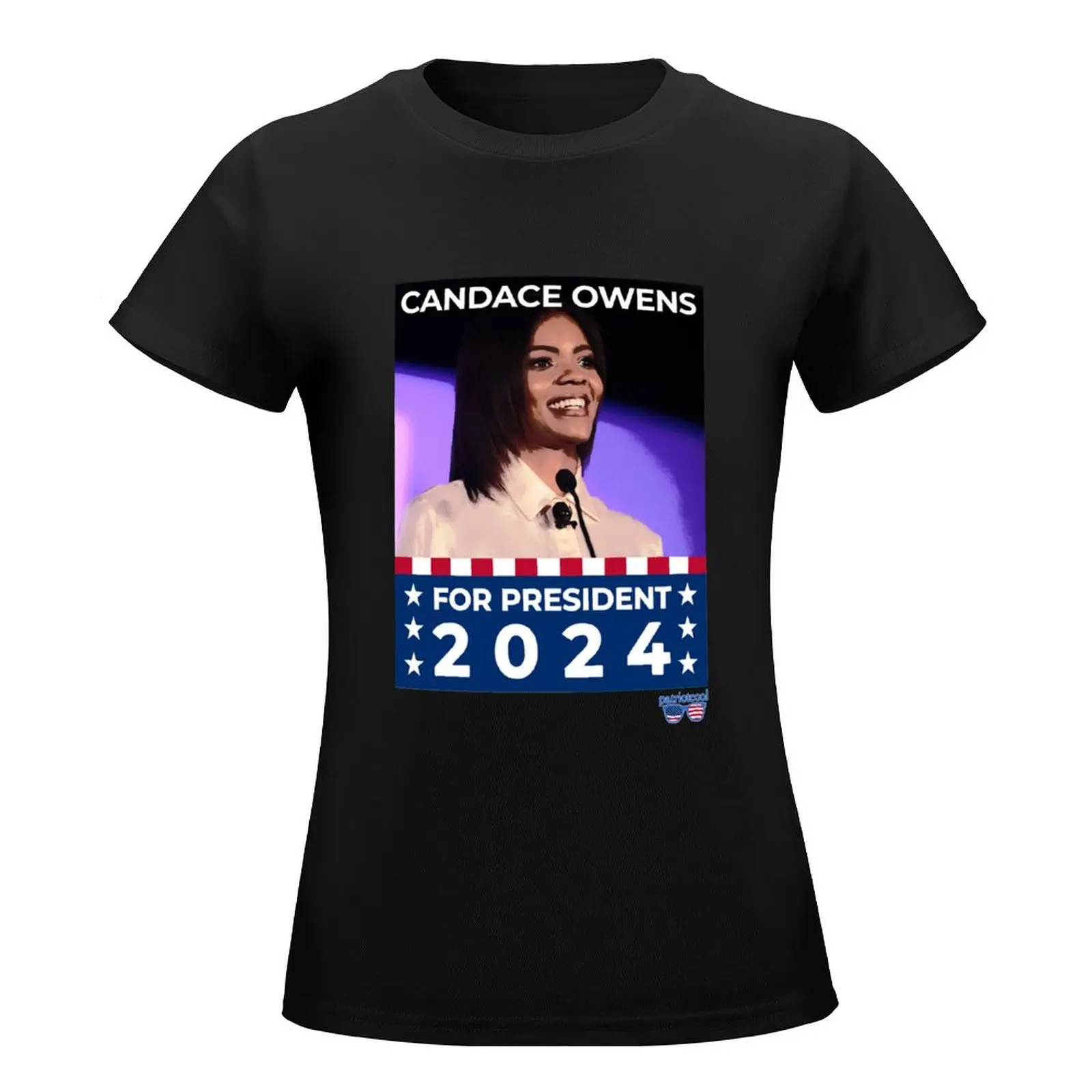 Day Gift Candace Owens For President Christmas Holiday T-Shirt Blouse summer clothes t-shirt dress for Women sexy