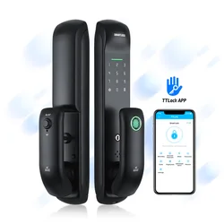 Electronic Mortise Automatic Fingerprint Digital Smart Door Lock TTLock APP Password IC Card Security