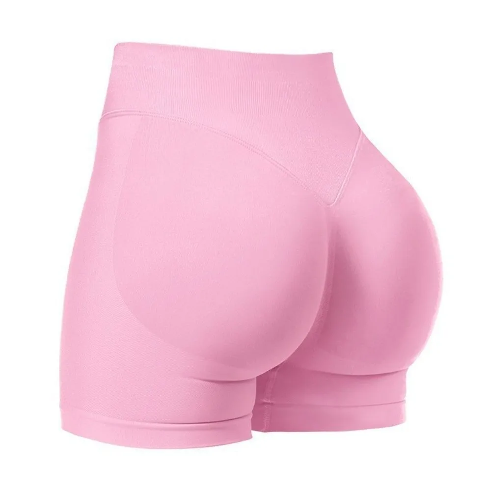 

Seamless Leggings Gym Shorts Elastic Breathable Fitness Shorts Lifted Buttocks Tight Fitting Yoga Shorts Summer Workout