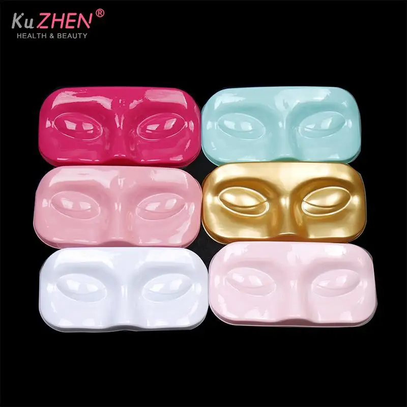 5Pcs/lot PVC Face Shape Lash Trays Face Shape False Eyelashes Packaging Box Eyelash Trays Lashes Storage False Eyelashes Case