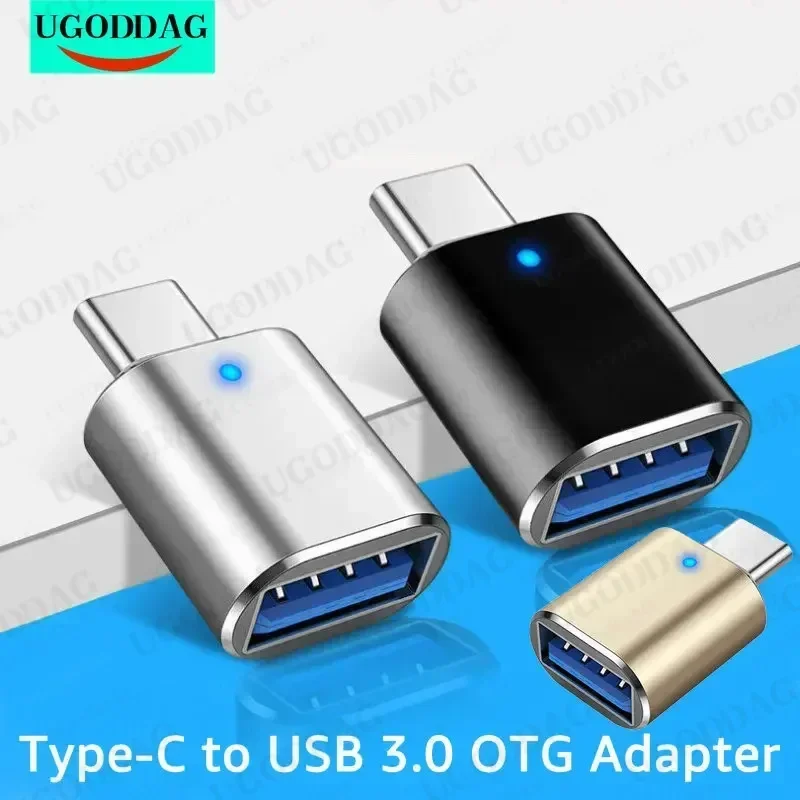 Adaptateur OTG type-c USB C vers USB3.0 adaptateur OTG connecteur Type C OTG Conventer pour Macbook Pro Xiaomi Huawei lecteur Flash