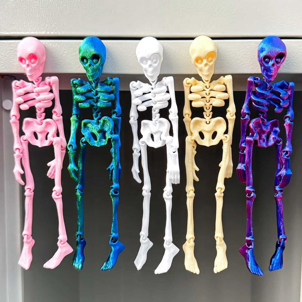 

3D Printed Skeleton Skeleton with Human Joints for Children's Halloween Toy Creativity Prank Toys
