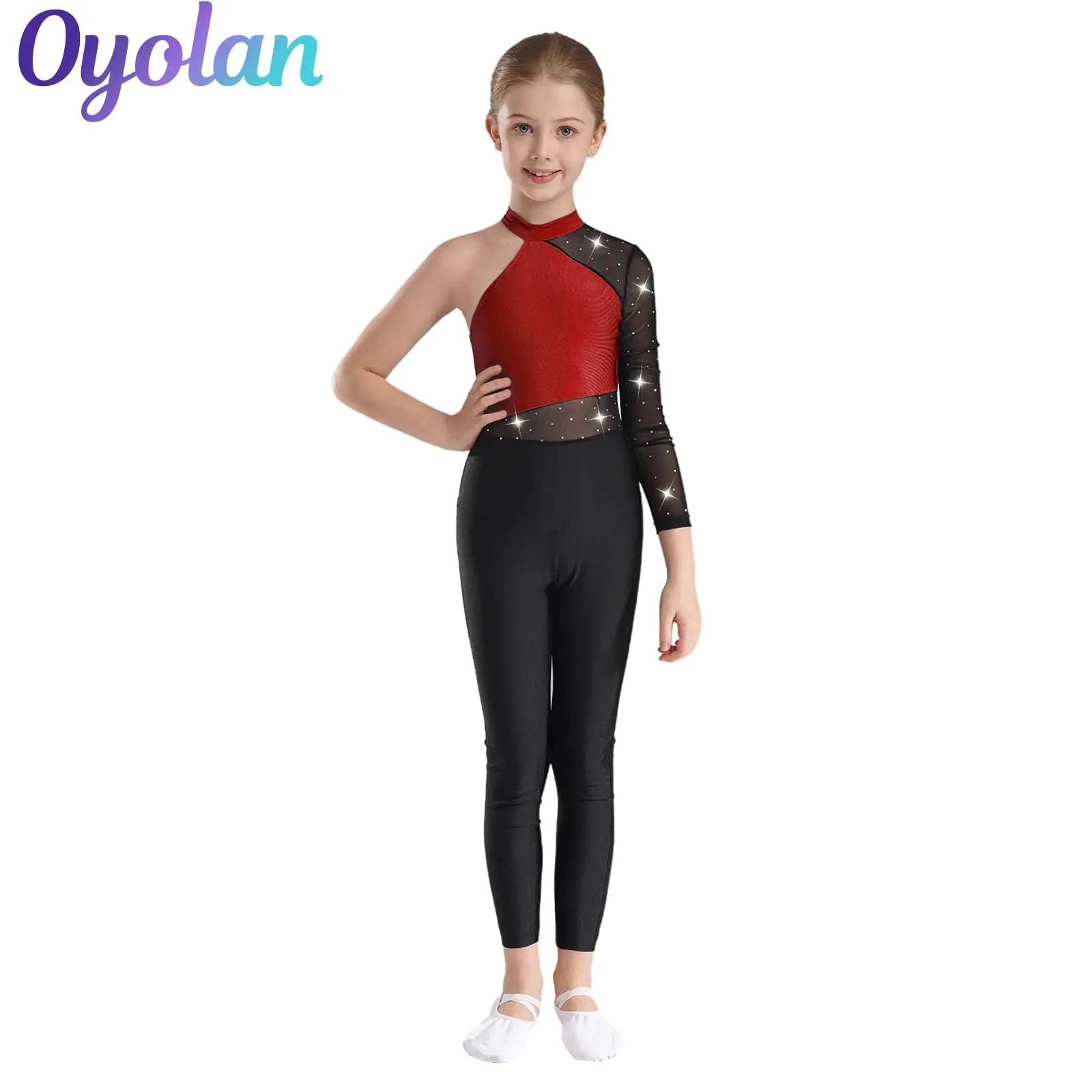 criancas-meninas-ginastica-patinacao-artistica-ballet-camisa-danca-desempenho-traje-brilhante-strass-manga-longa-bodysuit-macacao