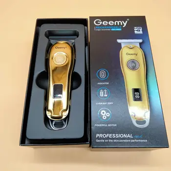 Geemy GM-6682 Holičské vybavení Profesionální akumulátorový elektrický zastřihovač vlasů Dobíjecí zastřihovače vlasů pro muže 10 nejlepší prodej zastřihovač vlasů geemy - №2