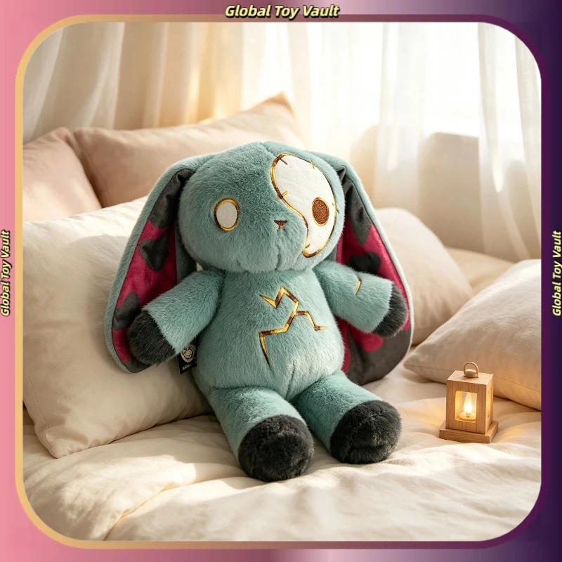 Plushie Dreadfuls Gothic Rabbit Plush Toy Stuffed Animal Doll Keychain Pendant Bag Charm Home Decor Collectible Birthday Gift