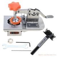 Woodworking 35mm Hinge Boring Jig Hole Opener Hole Locator Puncher For Door