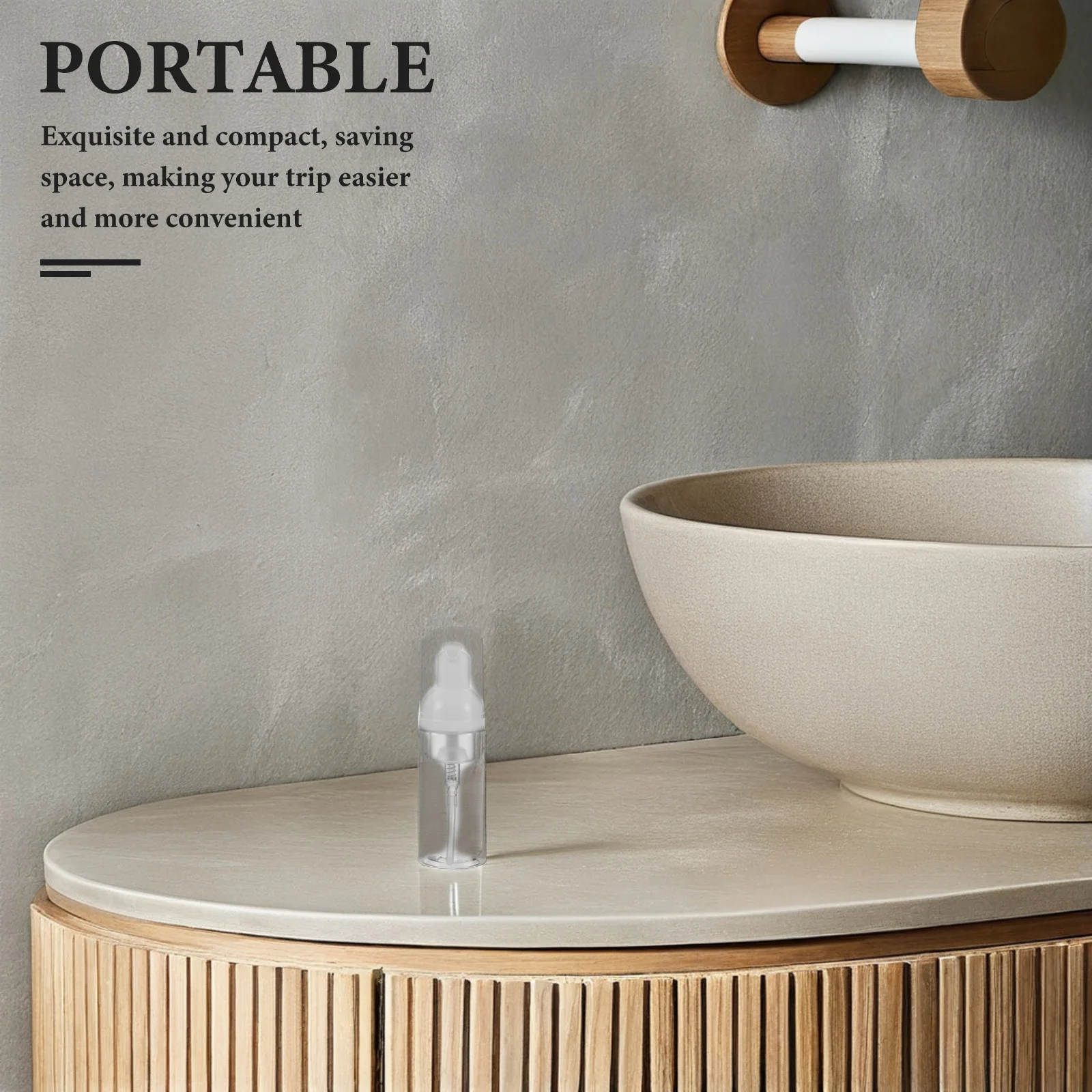 

10Pcs Travel Foam Pump Bottles Clear Plastic Refillable Mini Liquid Foaming Soap Dispenser Cream Shampoo Foam Soap Dispenser