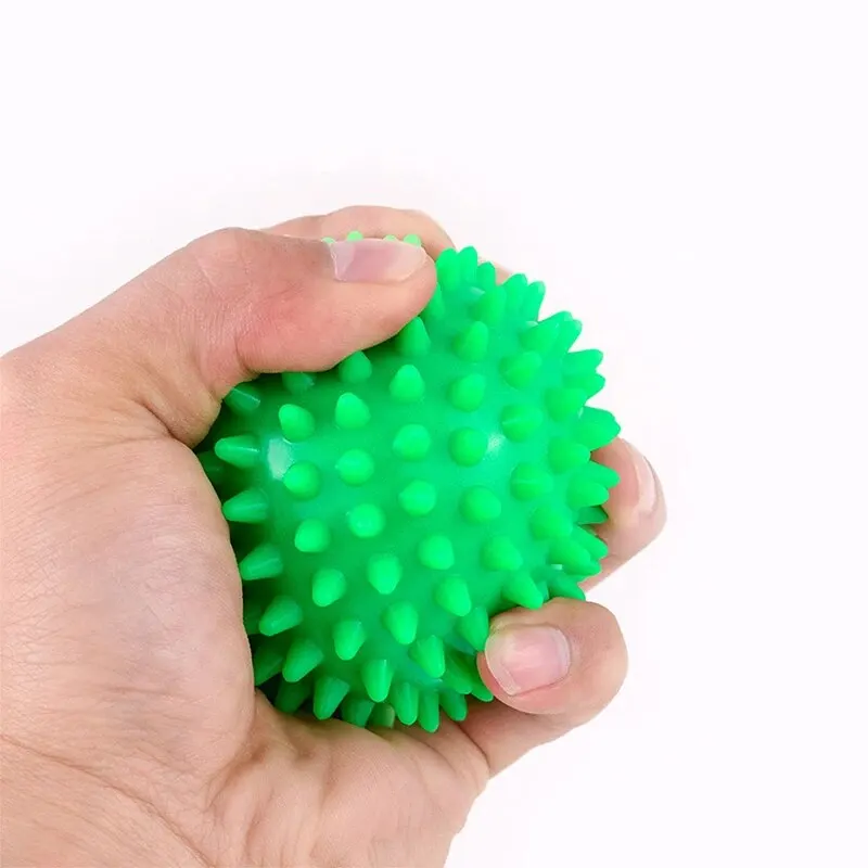 Piłka jeżowa 6cm Piłka do masażu jogi Fitness Fascia Ball Grip Ball Masaż stóp Relaks Kick Ball