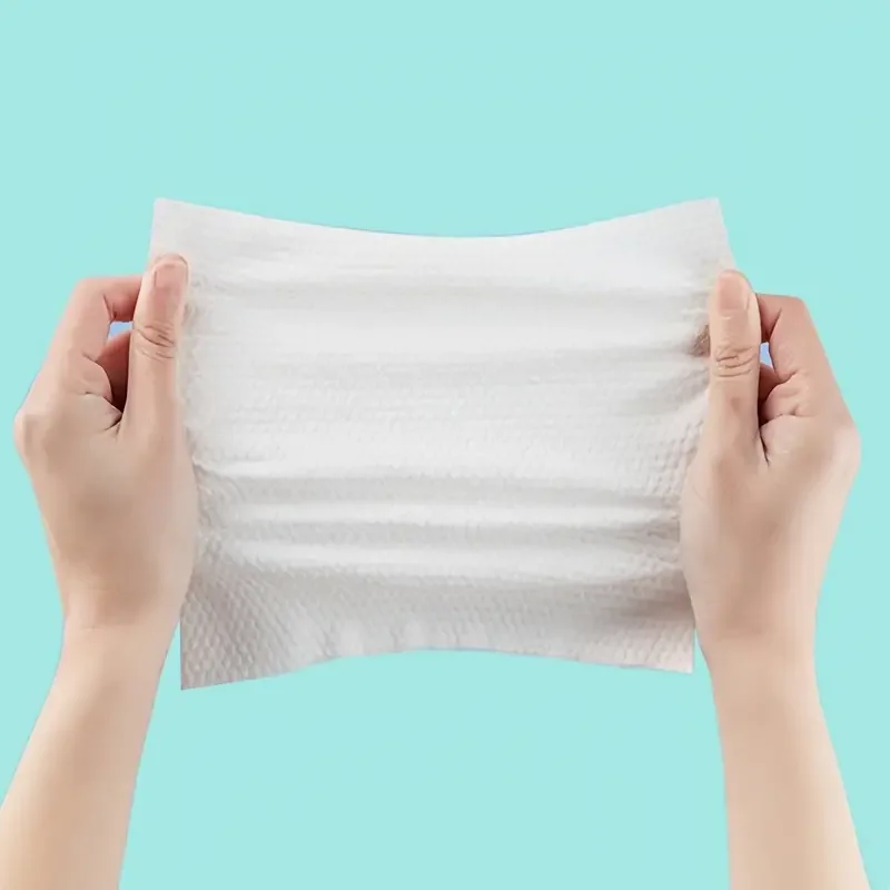 Jednorázové žínka hustý obličej ručník provést nahoře měkké odstranění utěrky suchý cleanser towelettes pro kůže péče 100 počítá