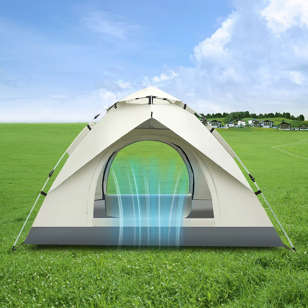 

Fully Automatic Camping Tent Lightweight Easy Set Up Tent Quick Open Tent for Hiking Backpacking Camping