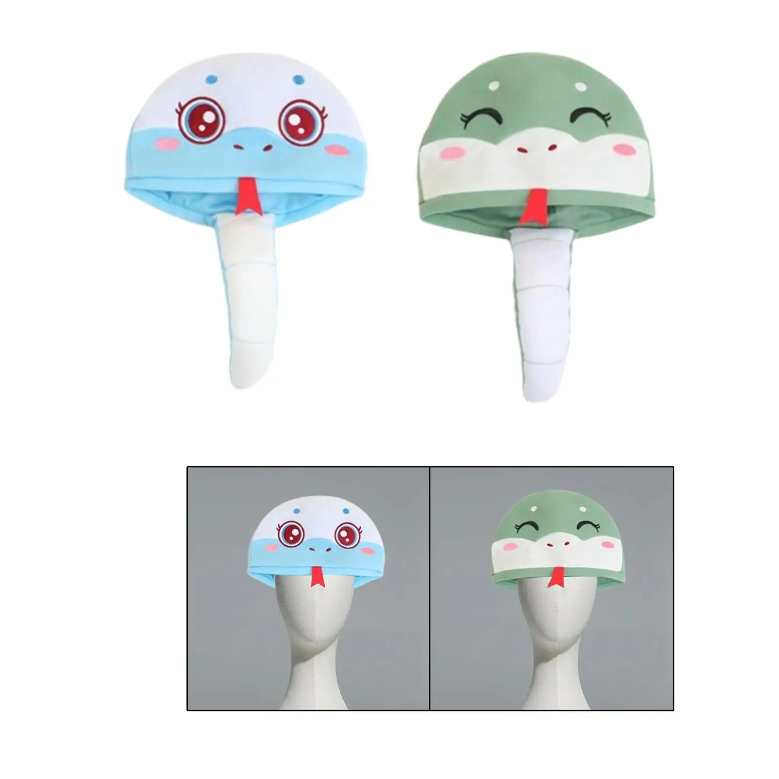 Opaska na głowę w kształcie węża, przebranie, cosplay, wygodna, nowatorska, dla kobiet i mężczyzn, akcesoria do kostiumów na Halloween i karnawał.