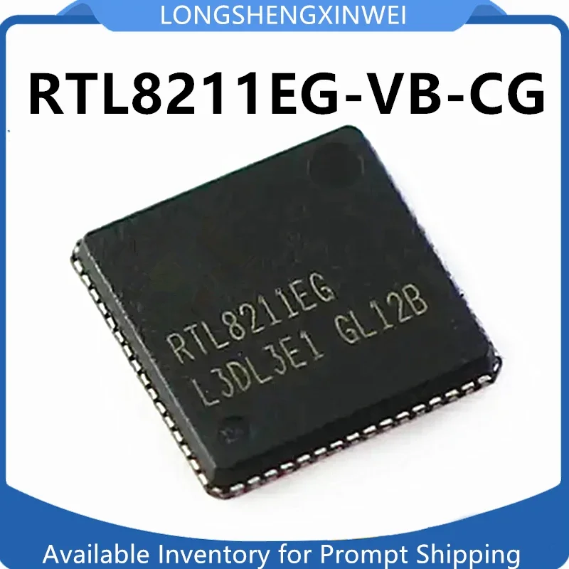 1PCS RTL8211EG-VB-CG RTL8211EG QFN-64 Spot Ethernet Controller Chip Original