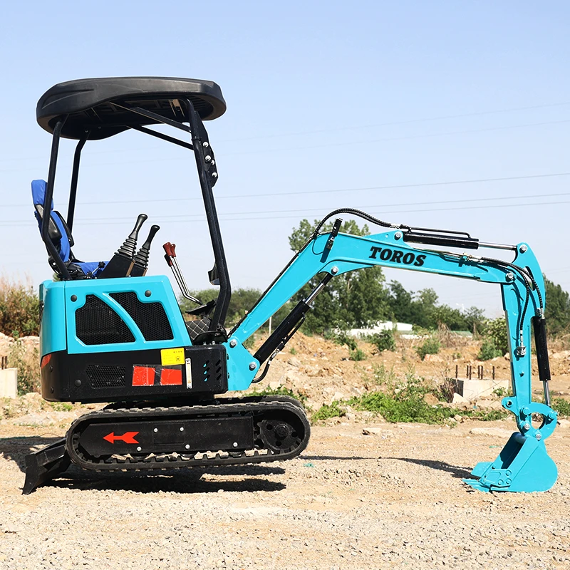 Prijs 1600Kg Mini Escavadeira Kleine Graafmachine Prijzen Multifunctionele Tuinboerderij Micro Digger Hoge Kwaliteit Crawler Bagger