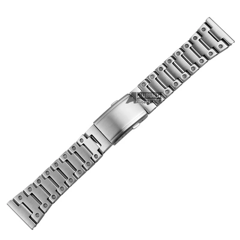 

Adapted to Casio PRG-600/650/600Y/PRW-6600Y series modified solid precision steel watch strap Metal Folding buckle 24mm