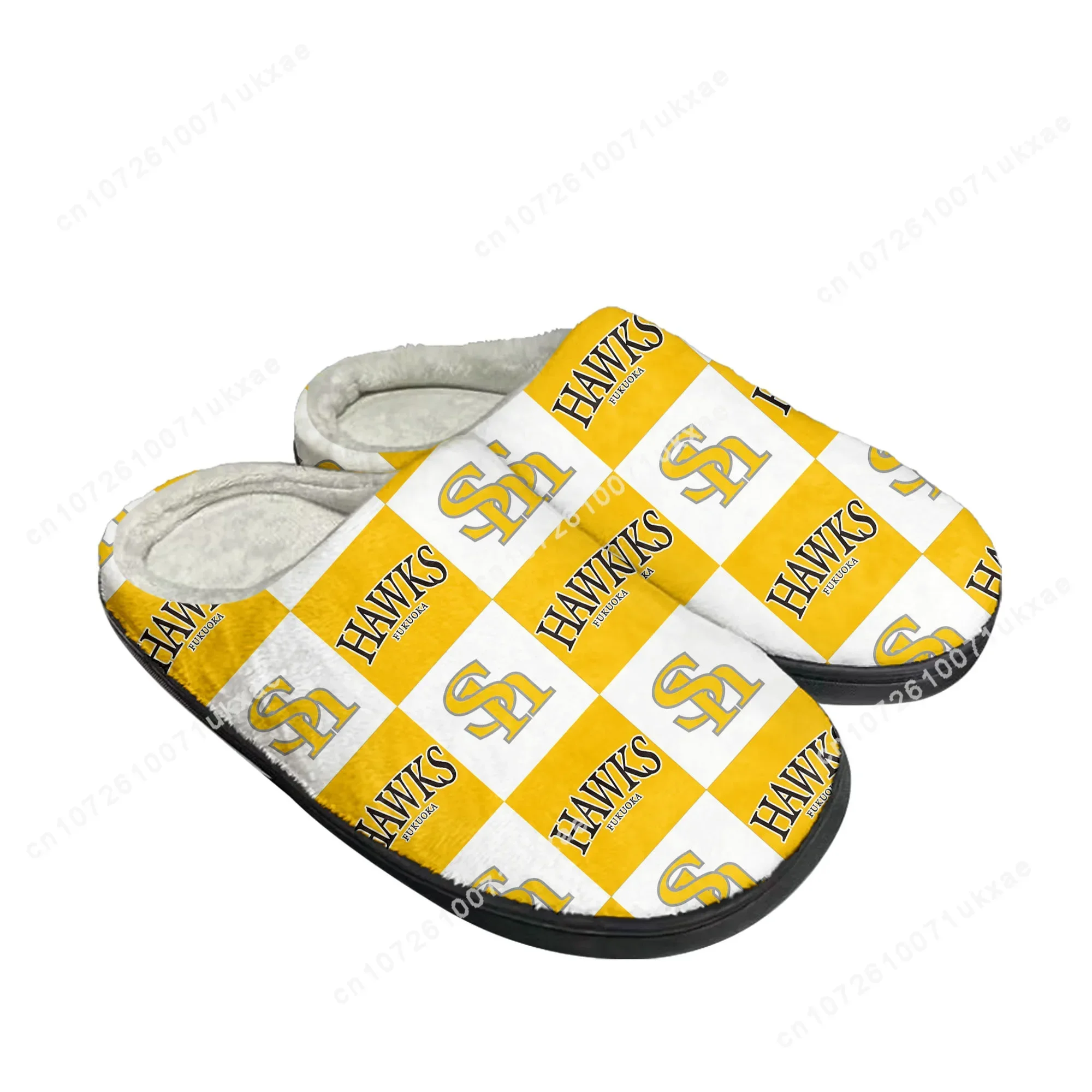 Sandal katun rumah bisbol pria dan wanita, sandal kustom, sepatu Termal dalam ruangan, Kamar tidur, kasual, tetap hangat, untuk pria dan wanita