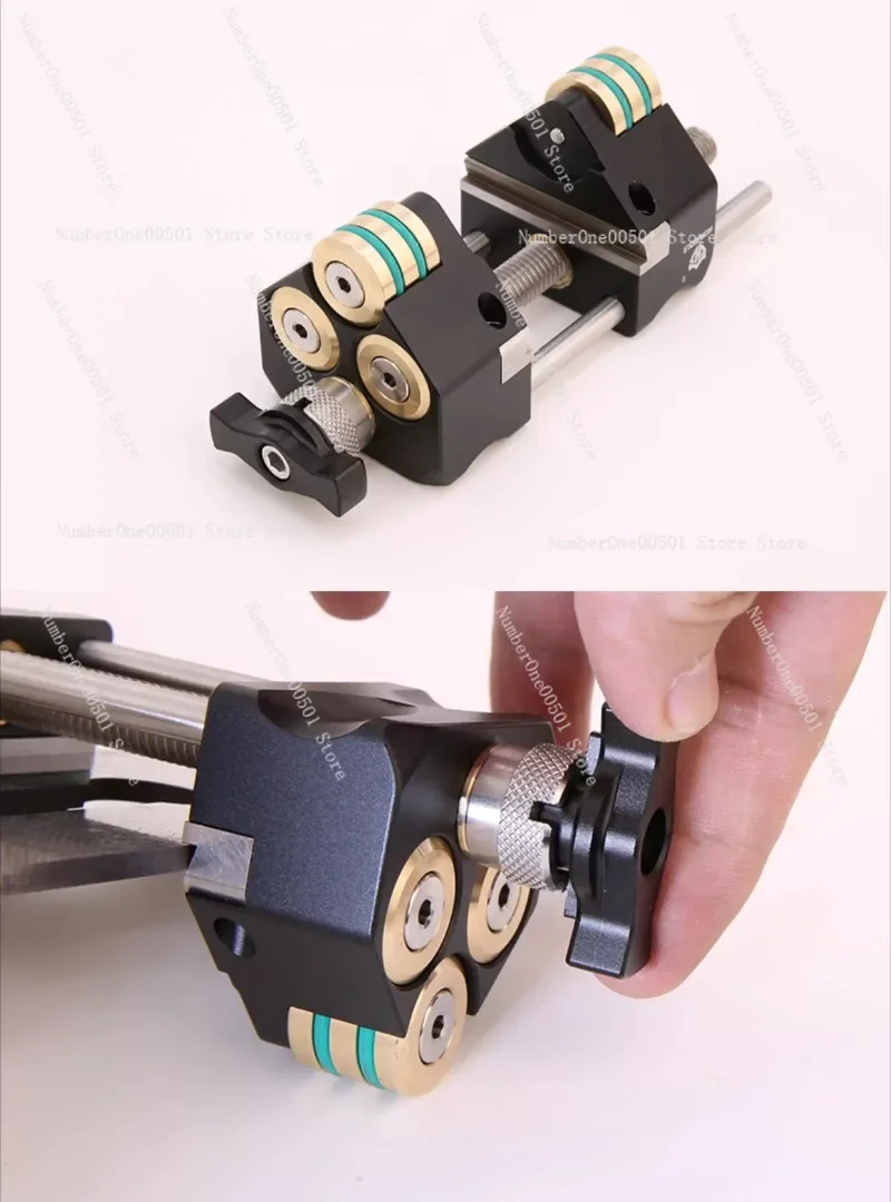 HD-34 Woodworking Sharpener Jig Honing Guide for Plane Blade Chisel Manual Angle Syste