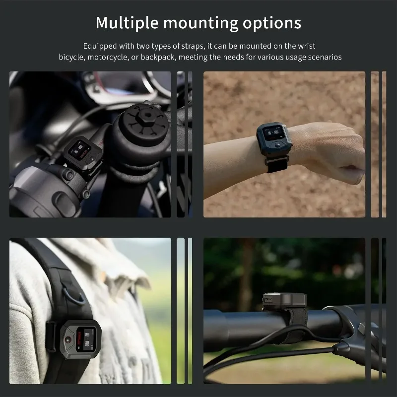 STARTRC GPS بلوتوث لاسلكي للتحكم عن بعد لـ Action 5 Pro/Action 4 ملحقات الكاميرا 25M ساعة معصم متعددة التحكم #4