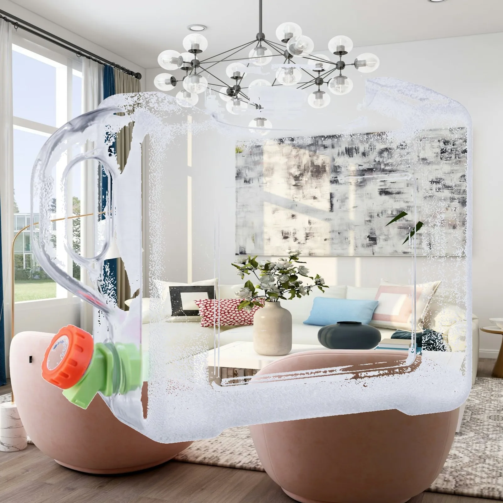 Water Container with Tap Leakproof Water Container with Spigot Carboy with Faucet Compact Carboy with Lid Sturdy for Campers