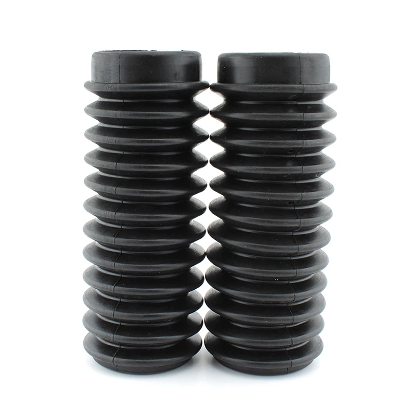 Rubber Motorcycle Fork Boots Gaiters Dust Covers for Honda CB550 CL350 CB750 CB450 Motorbike Front Shock Absorber Protection
