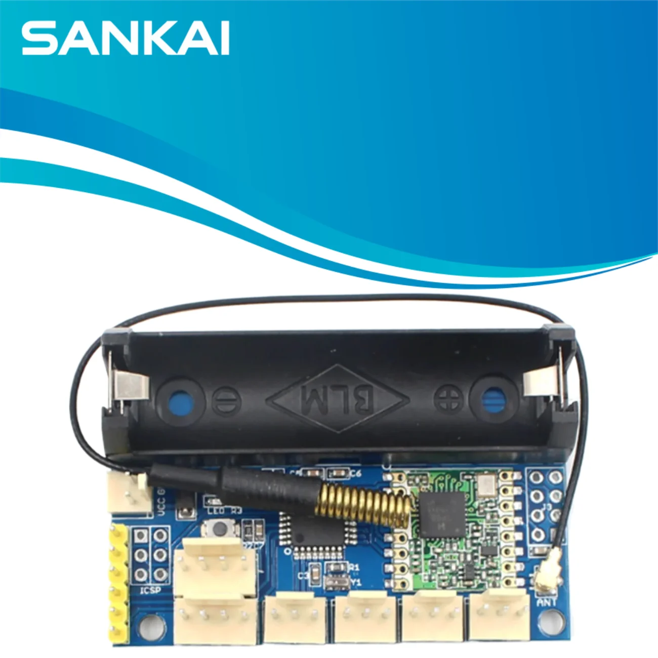 LoRa Node V1.0 RFM95/SX1276, 433-915MHz, ATmega328P 3.7-12V uFL Antenna for Arduino