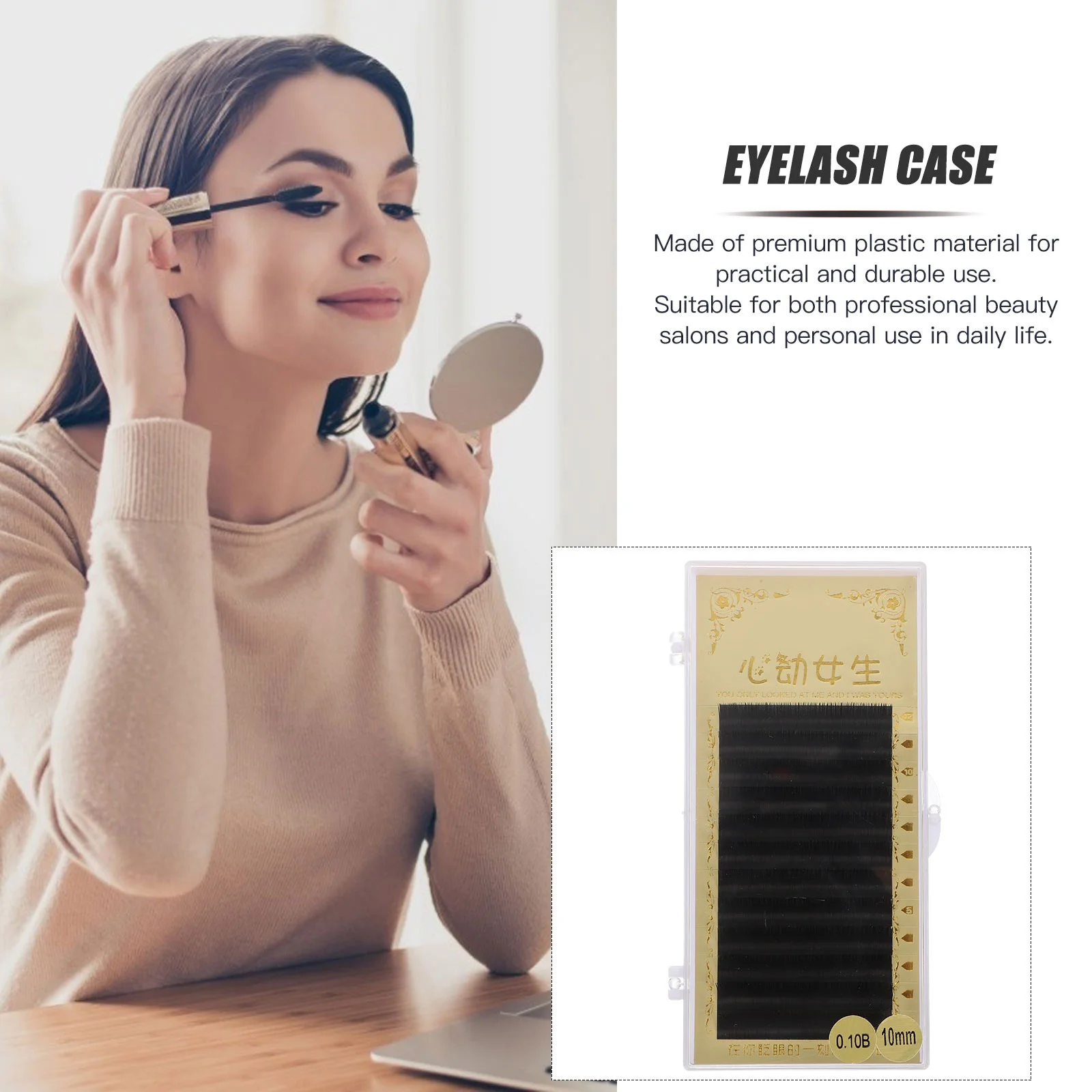 

False Eyelashes Eyelashes Lashes Silk Protein Dense Long Women Makeup Party Wedding Daily Use