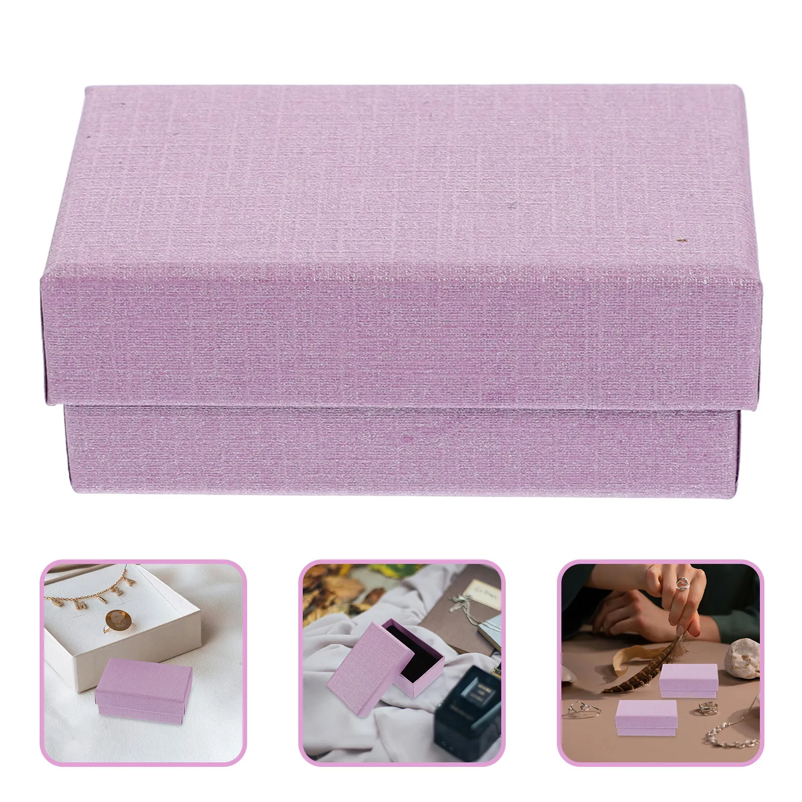 

Набор из 10 маленьких шкатулок для украшений оптом: премиальная подарочная упаковка для ожерелий, серег, колец, подвесок, бриллиантов, янтаря и других ювелирных изделий