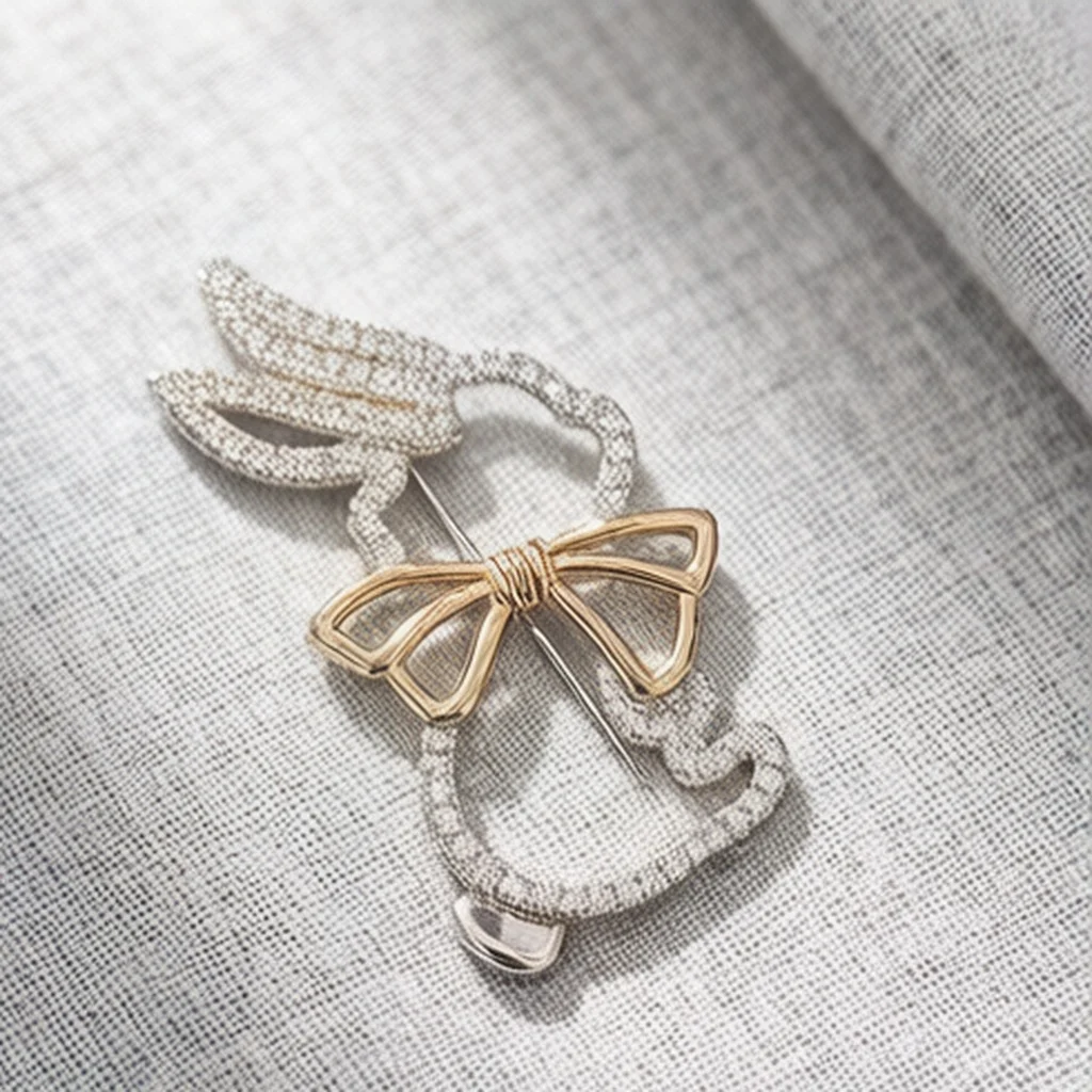 Trend 26: Safety pins, anti-exposure brooches, shoe embellishments, ins-style lapel pins, bag accessories, shoe metal badges, metal lapel pins, elegant corsages, European retro style, light luxury waterproof, niche exquisite brooches, decorative pins, unique personal style, couples, distinctive