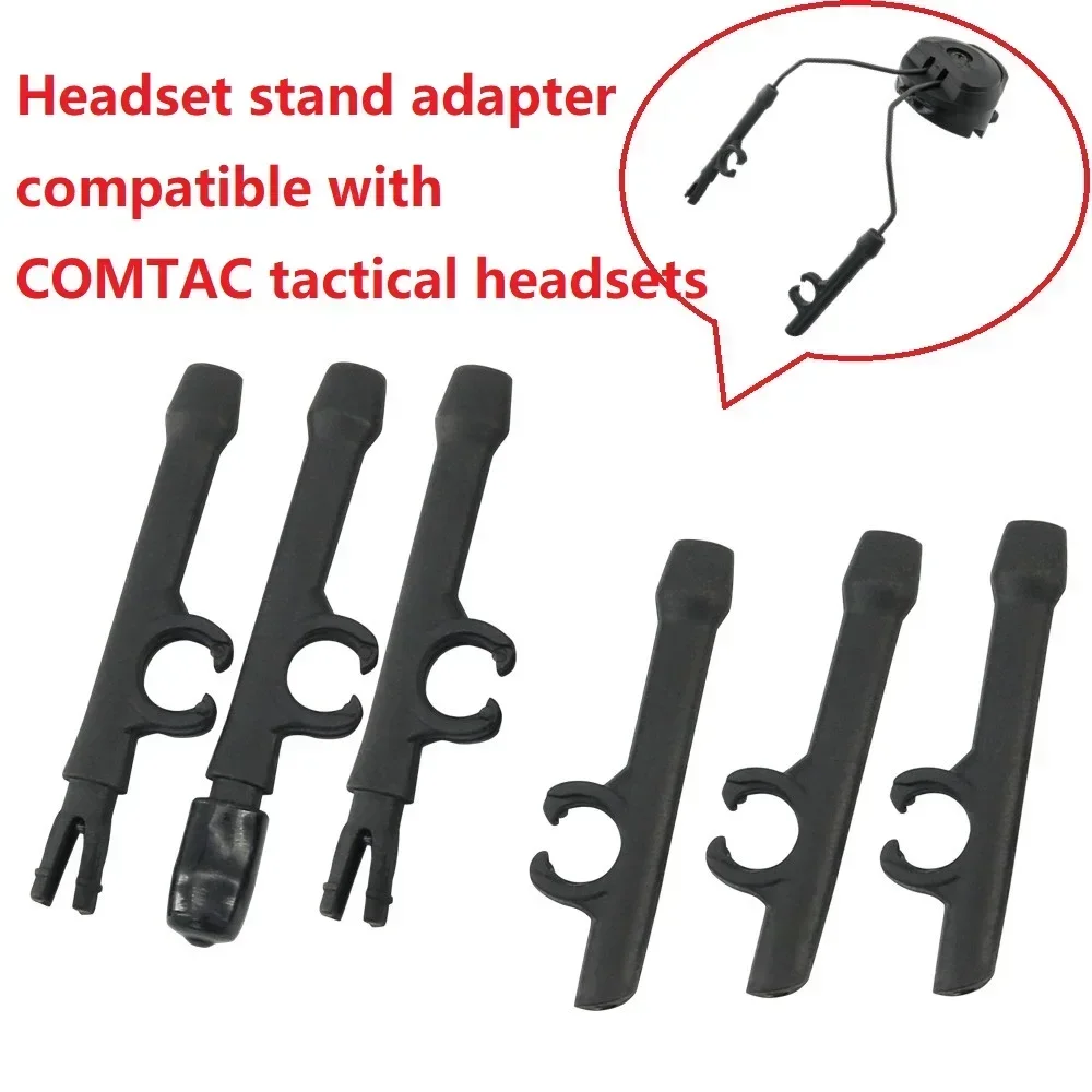 

Clips for Tactical ARC Rail Adapter COM Headset, Airsoft Shooting Headset Accessary for COMTAC Tactical Headphones Rail Adapter
