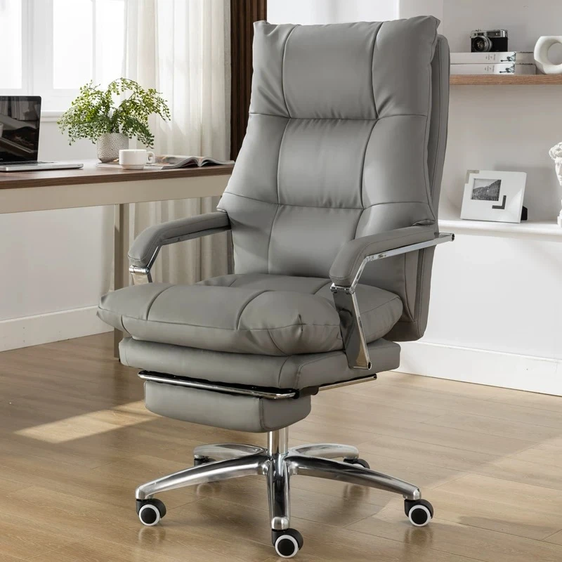High Back Living Room Office Chair Elegant Swivel Computer Office Chair Nordic Gaming Armchair Silla De Oficina Salon Furniture