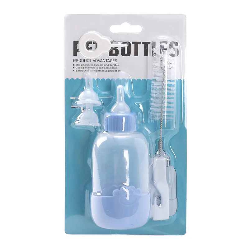 

Pet Universal Milk Bottle Set Puppy Dog Feeding Breastfeeding Device Kitten Newborn Special Drinking Water Bottle Cat Supplies