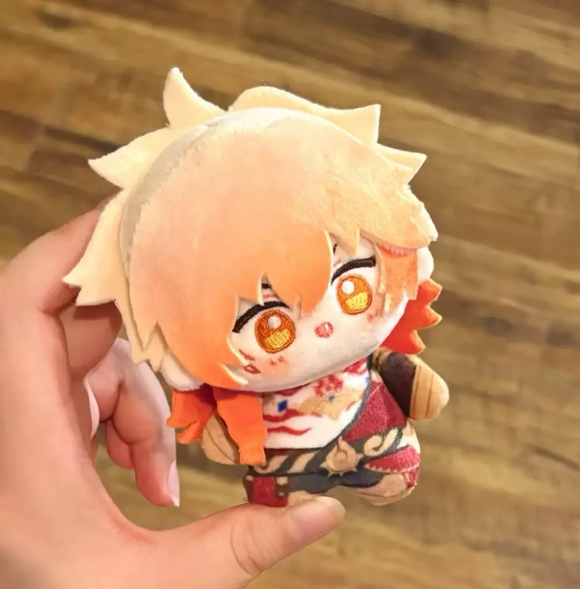 10cm Game Honkai: Star Rail Mydei Plush Stuffed Doll Starfish Body Cartoon Pendant Keychain Gift