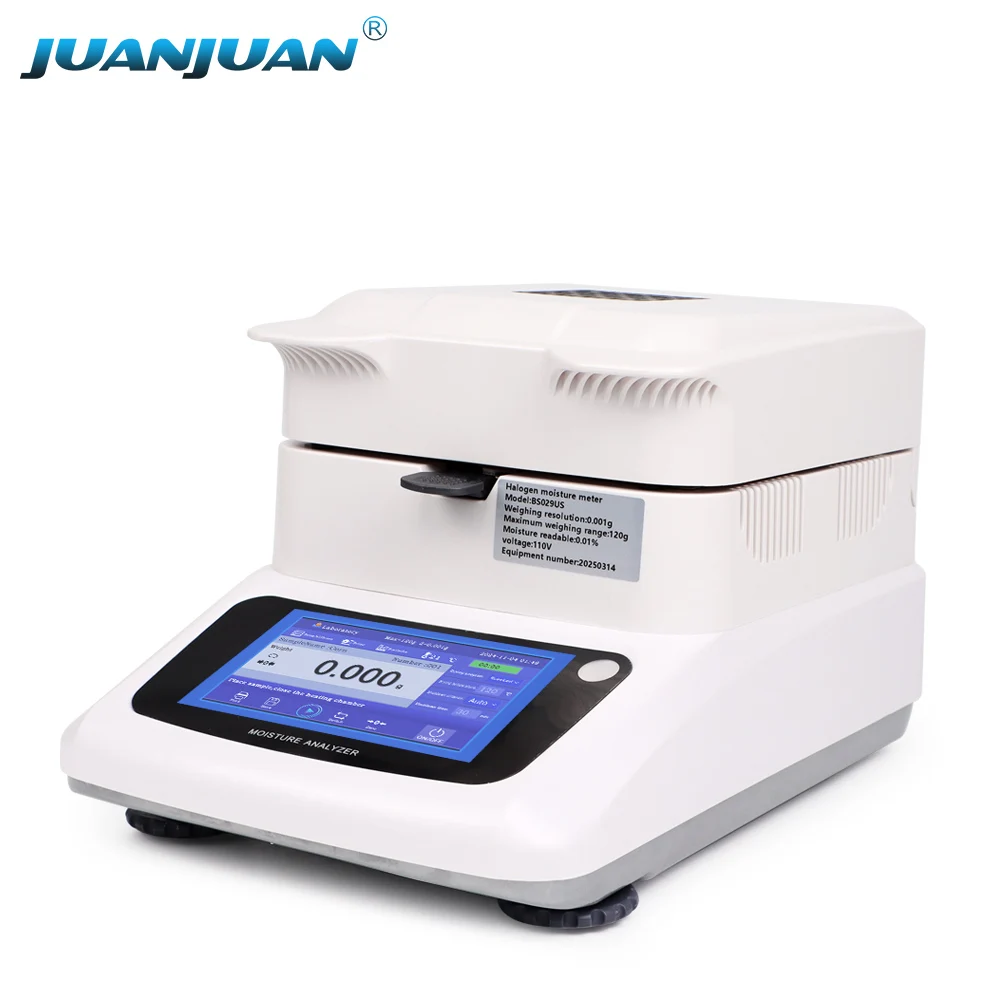 

Wholesale Laboratory Grain Corn Moisture Analyzer High-precision Halogen Trace Moisture Analysis and Detection Moisture Analyzer