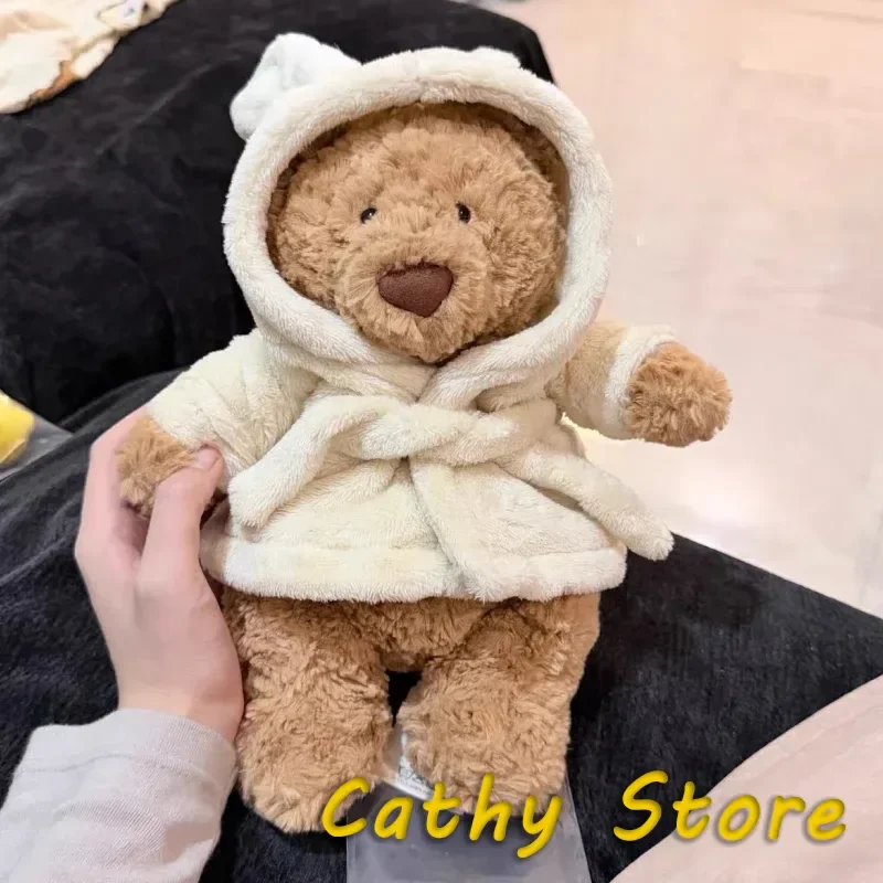 

2025 Winter New Christmas Ski Series Bear Ski Clothing Plush Doll Cute Winter Clothes Doll Bear Duplicate Edition Decoration Gif