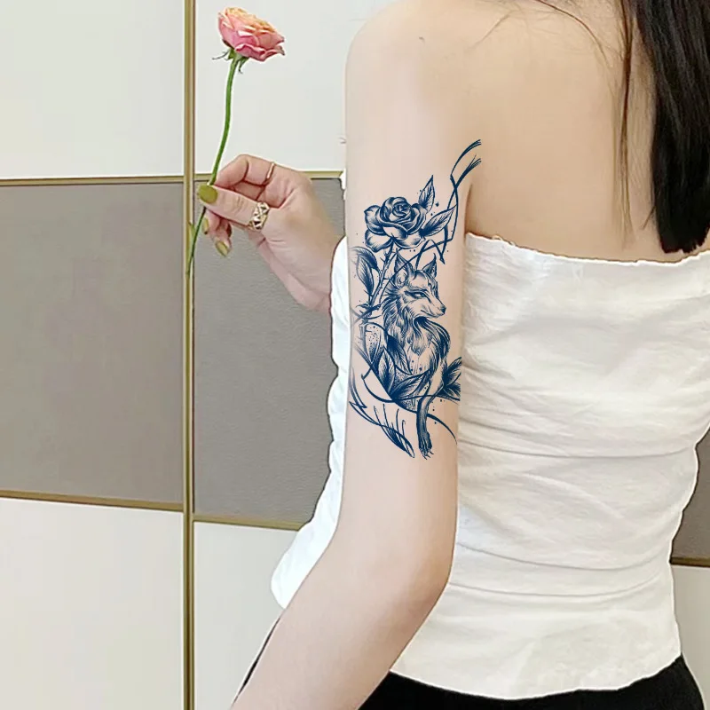 Juice Tattoo Stickers Tattoo Stickers Lasting For 15 Days Herbal Semi-permanent Tattoo Stickers